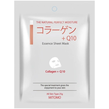 MITOMO Collagen & Q10 Essence Mask 25g