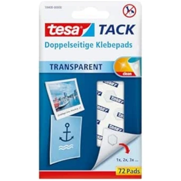 tesa Tack Removable Double Sided Adhesive Sticky P