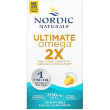 Ultimate Omega 2X Lemon 2150 mg Nordic Naturals 12