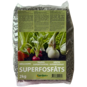 Mēslojums Superfosfāts GARDEN+, 216263, granulēts,
