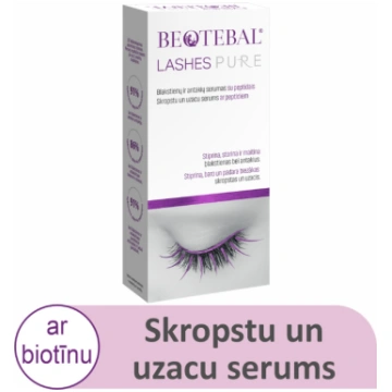 BEOTEBAL Lashes Pure skropstu un uzacu serums ar p