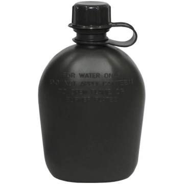 Zaļa ASV armijas plastmasas pudele,1L