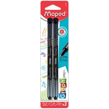 Maped Graph"peps Deco melnas tintes pildspalvas, 2