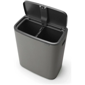 Brabantia Bo touch Bin atkritumu tvertne, 2x30L, M