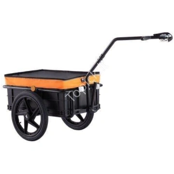 Velosipēdu piekabe ar 40 kg kravnesību – salokāms