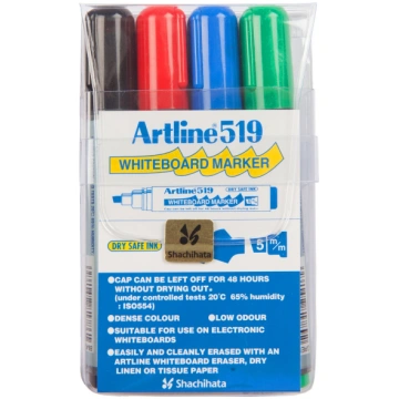 Whiteboard Marķieris Artline 519 4-sæt
