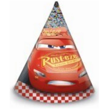 Papīra cepures Cars 3 , 6 gab Procos