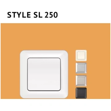 VILMA SL250 antracīts Krustaslēdzis