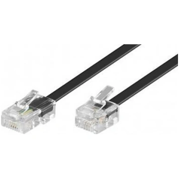 Goobay GOOBAY 10x Modular connection cable 10m bla