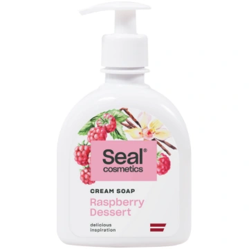 Šķidrās krēmziepes Seal Raspberry Desert, 300ml JU