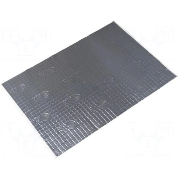 Damping mat | Mat: aluminium foil,butyl rubber | 7