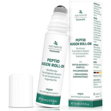 „Eye Natural“ acu rullītis pret grumbiņām, tumšaji