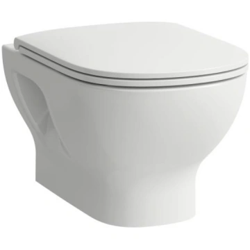 Laufen pods ar SC vāku Lua Basic Rimless, stiprinā