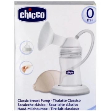 CHICCO Mehāniskais piena pumpis ar pudelīti