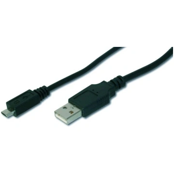 Vads Assmann USB 2.0 A male, Micro HDMI male, 1.8 