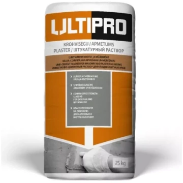 ULTIPRO KROHVISEGU 25kg Kaļķa-cementa java apmešan