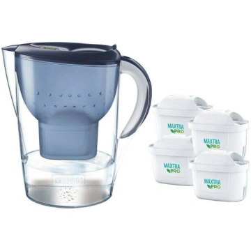 Karafes filtrējošais Brita ūdens filtrēšanas trauk