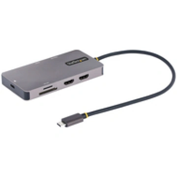 StarTech.com USB C Multiport Adapter Dual HDMI Vid