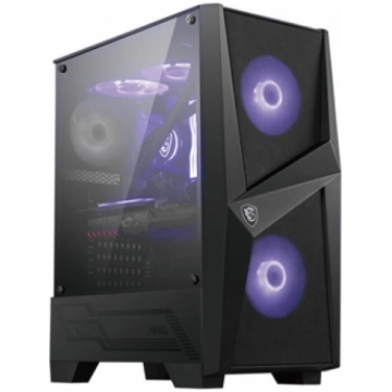 MSI MAG FORGE 100M Mid Tower Gaming Computer Case 