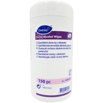 SUMA alcohol wipes dezinfekcijas salvetes virsmām 