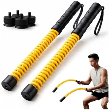 Regulējama „Battle Rope“ Power Twister stieņa ar 3