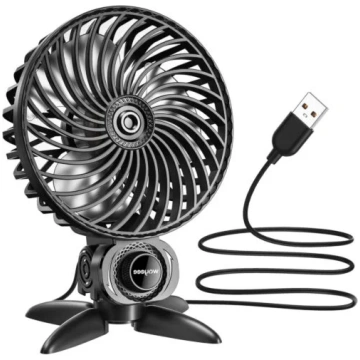Kluss WayEee USB ventilators, 360° rotācijas mini 