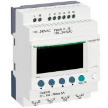modular smart relay, Zelio Logic SR2 SR3, 10 IO, 1