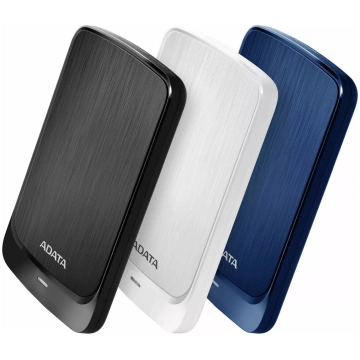 Cietais disks ADATA 2TB USB 3.2 Gen 1 HV320 Balts