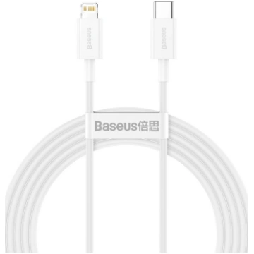CABLE LIGHTNING TO USB-C 2M/WHITE CATLYS-C02 BASEU