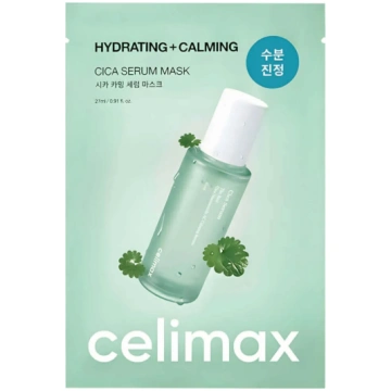 CELIMAX Hydrating + Calming Cica Serum Sheet Mask 