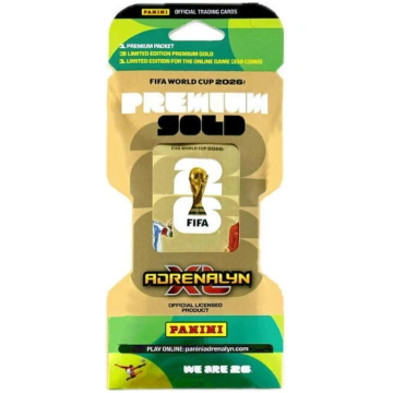 Panini FIFA World Cup 2026 PREMIUM GOLD Pack