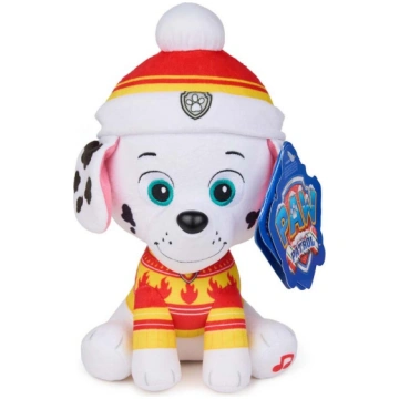 Paw Patrol - Christmas Music Plush 20 cm - Marshal