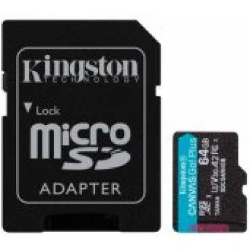 Kingston Canvas Go! Plus MicroSDXC 64 GB Class 10 