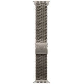 Apple | 49mm Natural Titanium Milanese Loop - Medi