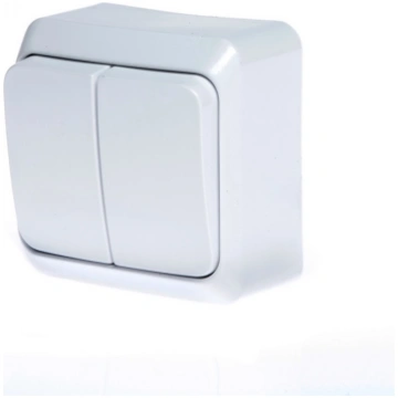 Slēdzis Schneider Electric Prima, 2 kl, balts krās