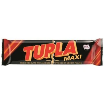 Šokolādes batoniņš piena ar mandelēm Maxi 50g, Tup