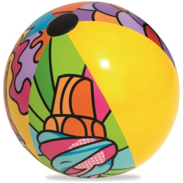 Bestway krāsaina piepūšamā pludmales bumba 91cm 31