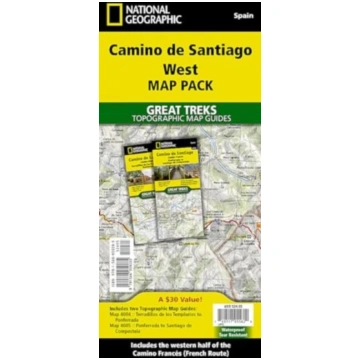 Camino de Santiago - Camino Frances West Map Pack