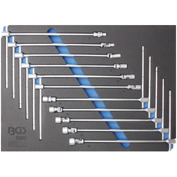 3/3 Tool Tray for Workshop Trolleys, empty: for T-