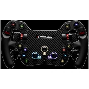 SIMAGIC FX Steering Wheel, Carbon Fiber, Shifter &