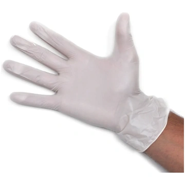 Vinyl gloves without dust - Elasticized - 100 piec