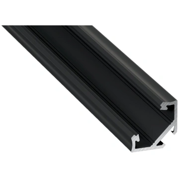 LED Profile LUMINES type C black anodized 3m PROF-