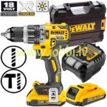 Dewalt DCD796D2-QW (2x2,0Ah) triecienurbjmašīna / 