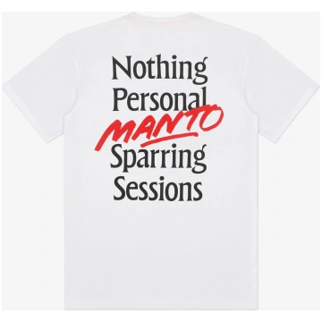 T-shirt Manto Nothing Personal White