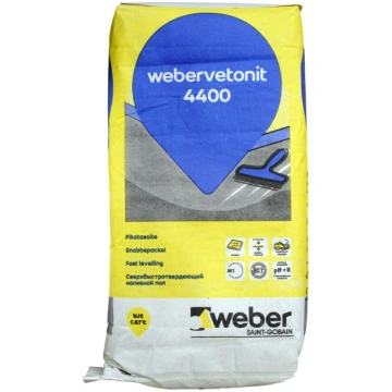 Maisījums Saint-Gobain Weber FLOOR 4400, remonta,