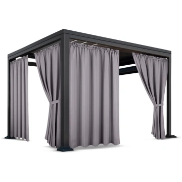 Lapenes aizkars, 155 cm x 220 cm, tērauda krās