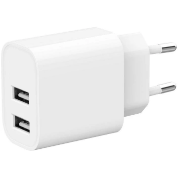 Gembird Lādētājs TA-UC-2A12-01 5 V, 2.4 A, 2 USB p