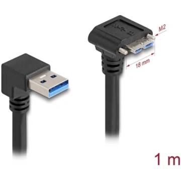 Delock USB 5 Gbps Cable USB Type-A male 90° downwa