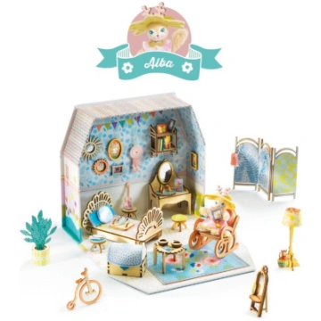 DJECO Dari pats - Miniatūrā māja - ALBA, DJ08030