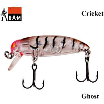 Vobleris DAM Effzett Cricket Ghost 3.5 cm